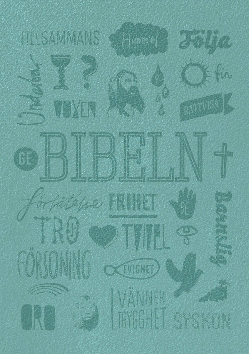 Bibel 2026 Konfirmandutgåva Turkos