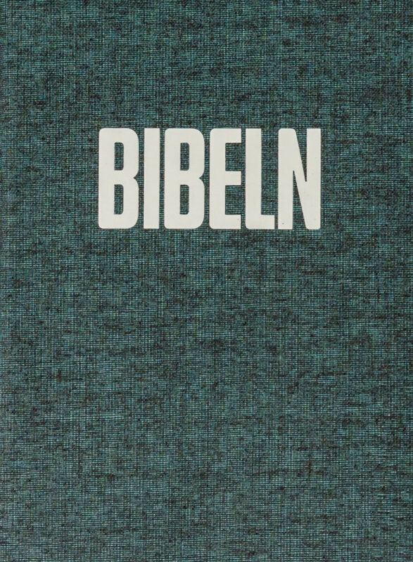 Bibel 2026 (svartgrön) - tygklädd, slim med tumindex