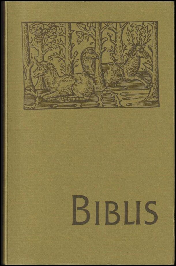 Biblis : årsbok utgiven av föreningen för bokhantverk : Året 1974
