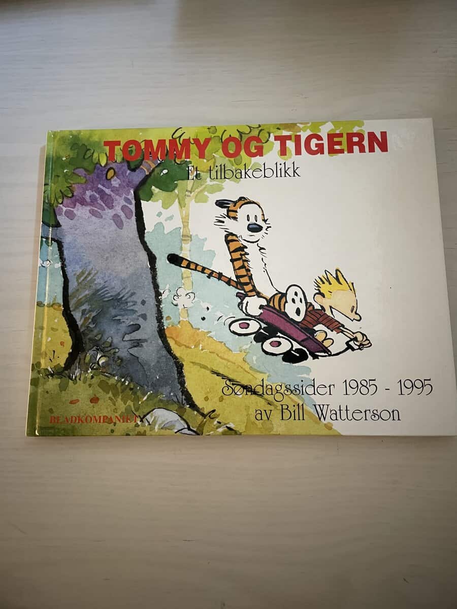Bill Waterson : Tommy og Tigern et tilbakeblikk - Söndagssider 1985-1995