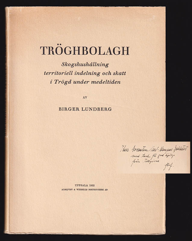 Birger Lundberg : Tröghbolagh