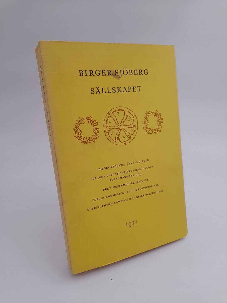 Birger Sjöberg-sällskapet : 1977
