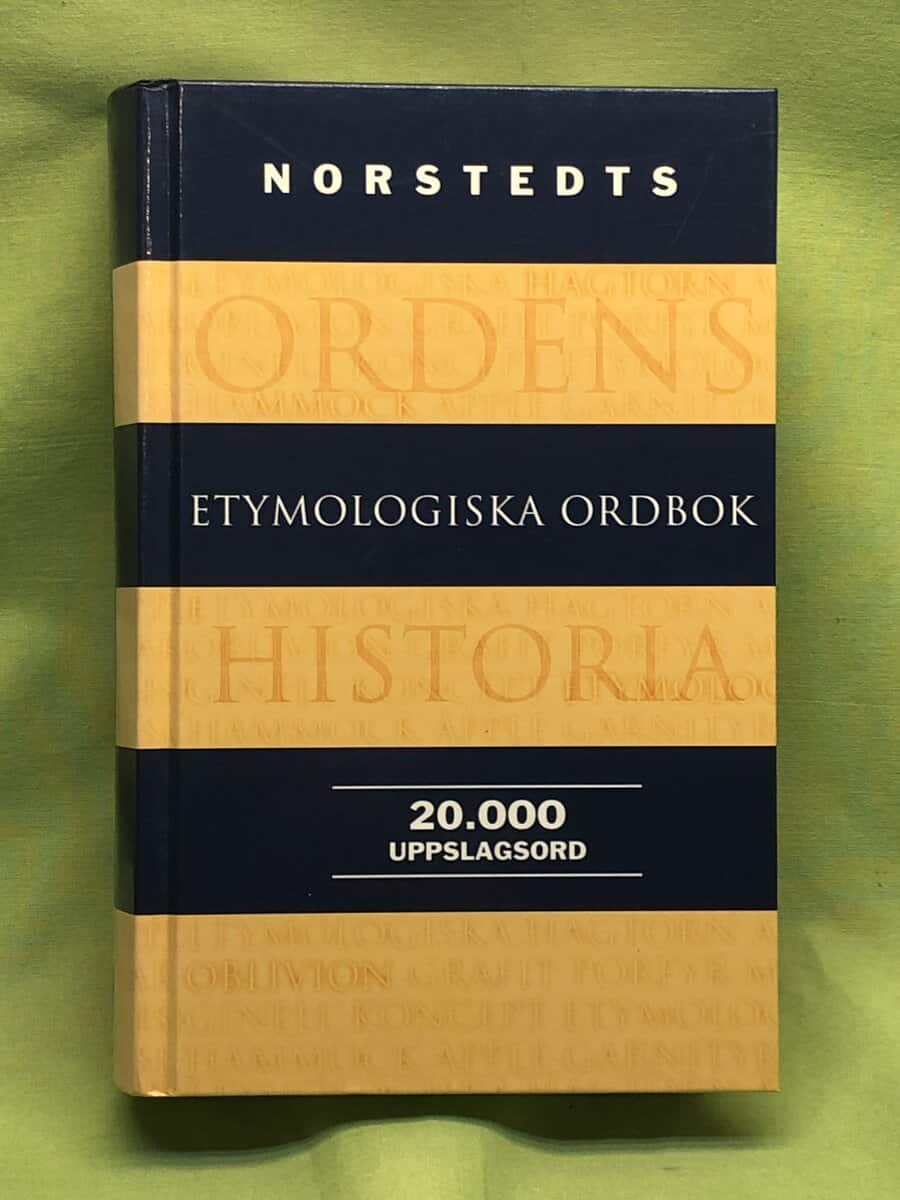 Birgitta Ernby : Norstedts etymologiska ordbok