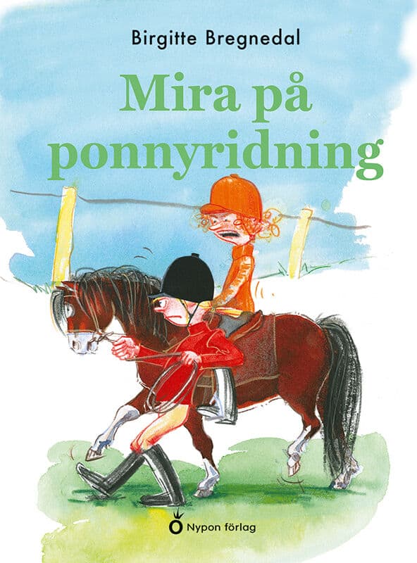 Birgitte Bregnedal : Mira på ponnyridning