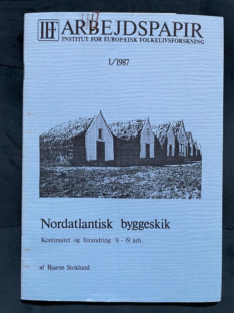 Bjarne Stoklund : Nordatlantisk byggeskik
