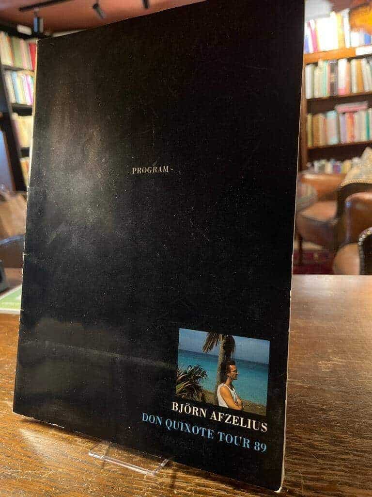 Björn Afzelius : Program Björn Afzelius Don Quixote 89