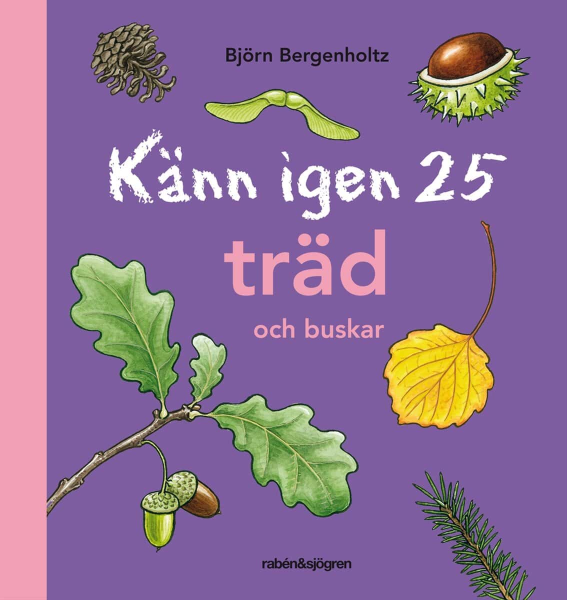 Björn Bergenholtz : Känn igen 25 träd och buskar