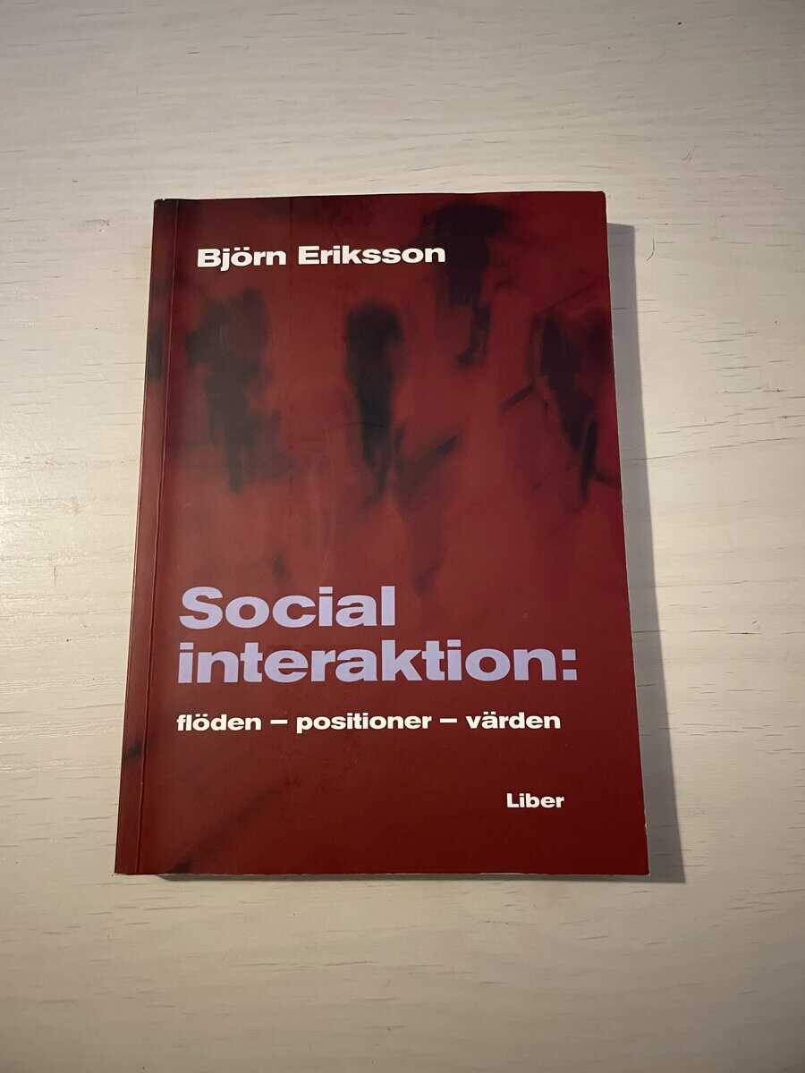 Björn Eriksson : Social interaktion