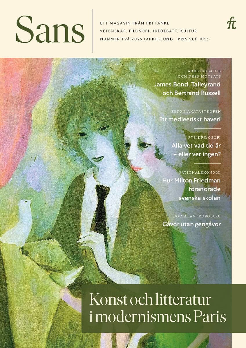 Björn Fjæstad : Sans 2/2025. Konst och litteratur i modernismens Paris