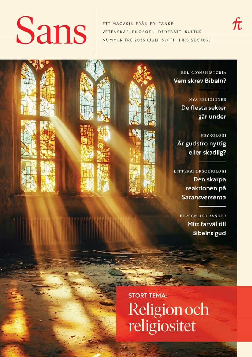 Björn Fjæstad : Sans 3/2025. Religion och religiositet