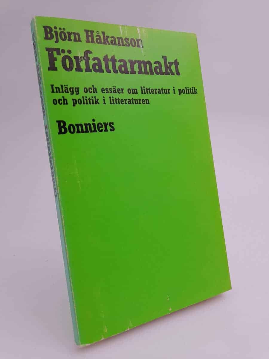 Björn Håkanson : Författarmakt