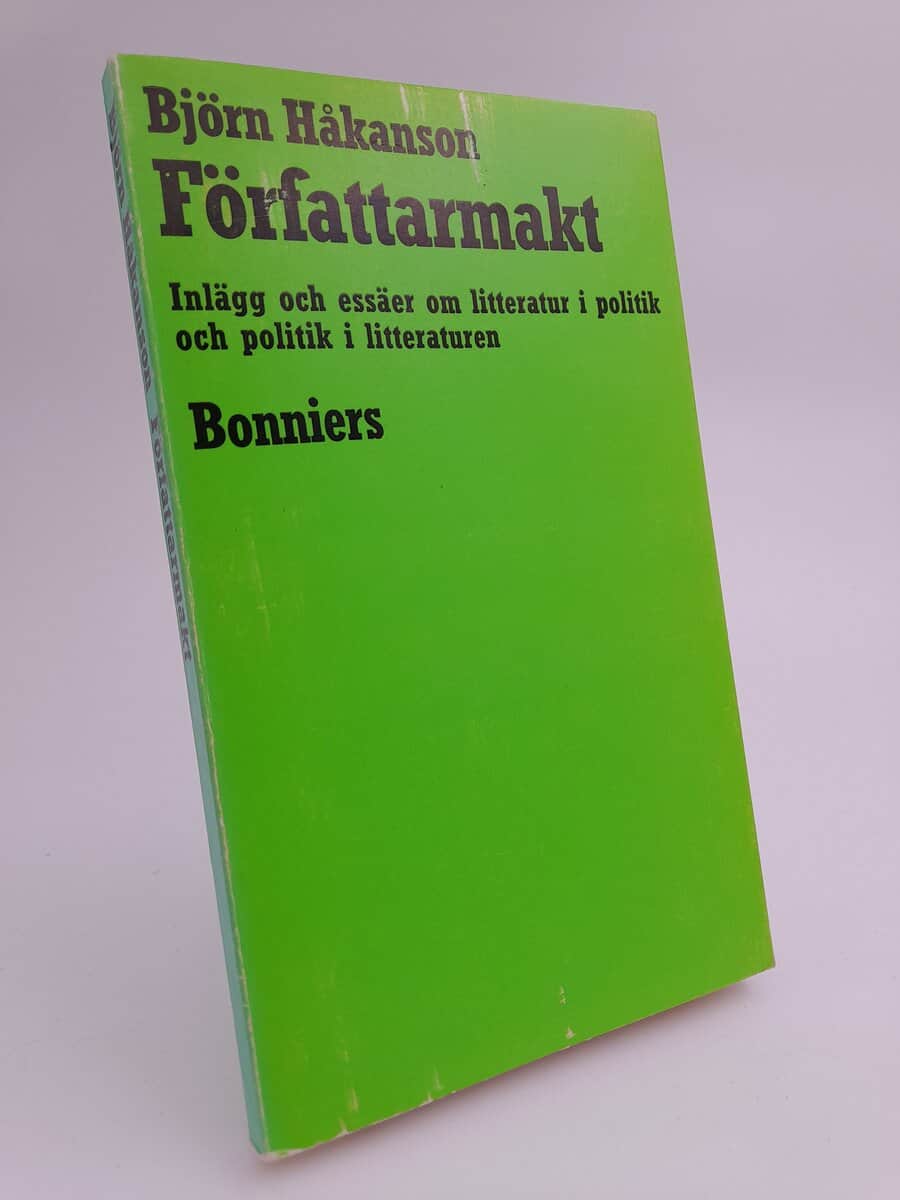 Björn Håkanson : Författarmakt