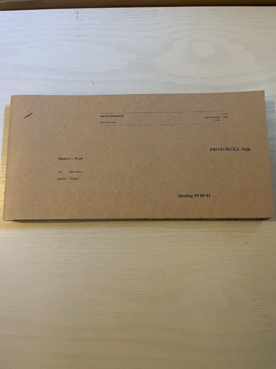 Björn Larsson : Brandplats 3