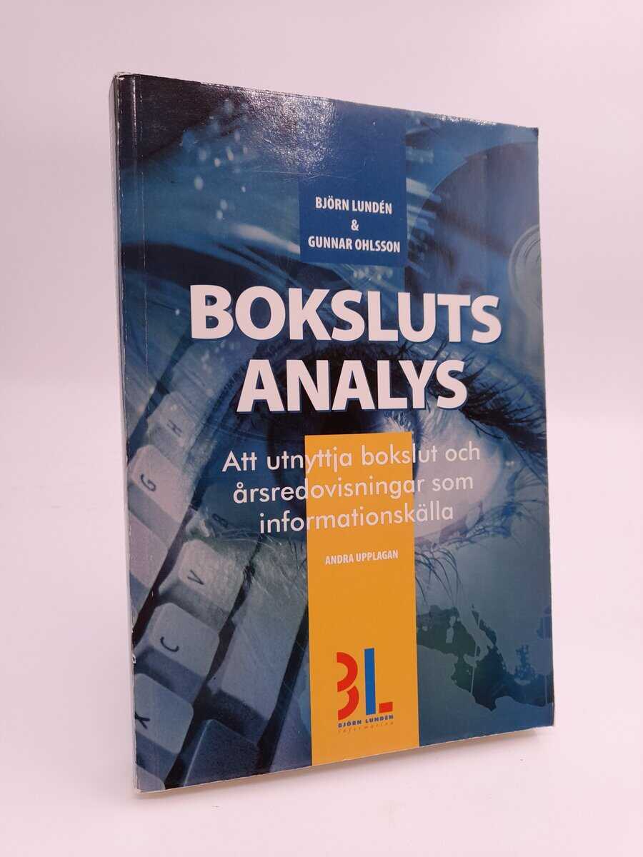 Björn Lundén : Bokslutsanalys