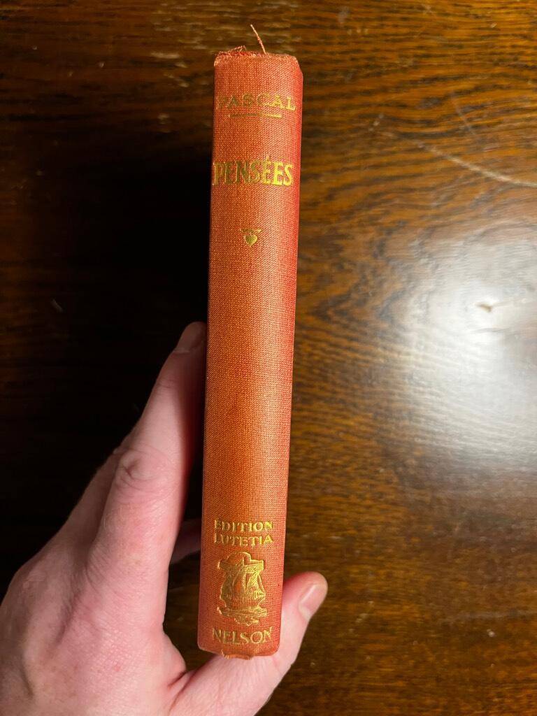 Blaise Pascal : Pensées