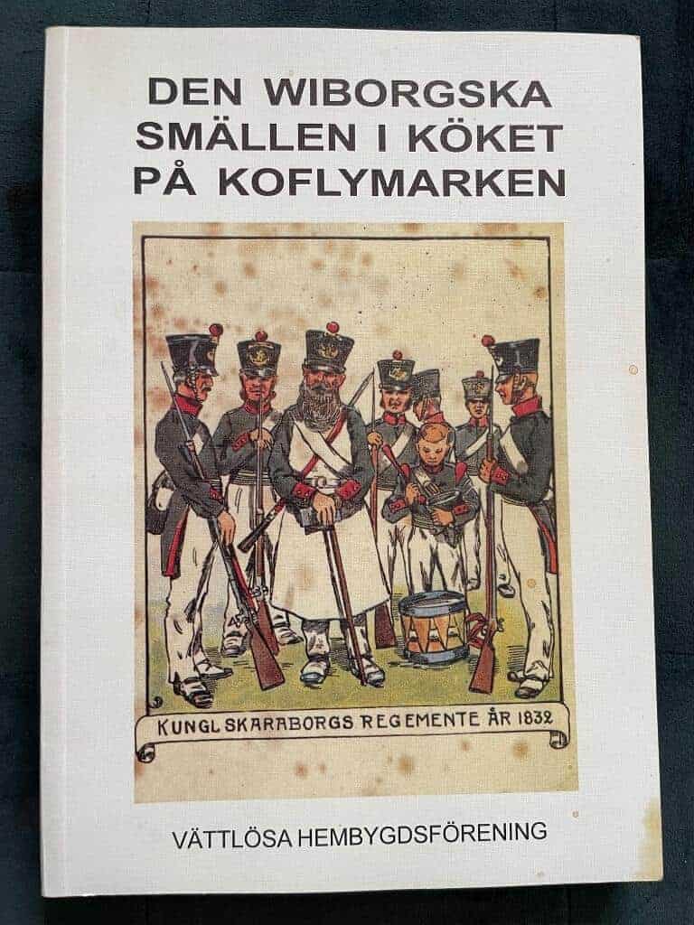 Blom, Carl Th. ; Vättlösa hembygdsförening : Wiborgska smällen i köket och andra händelser på Blacken
