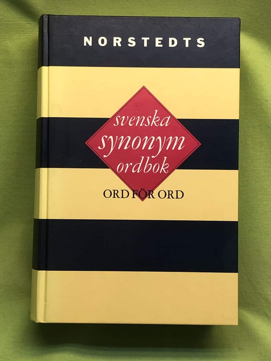 Blomqvist, Hans ; Swedenborg, Lillemor : Norstedts svenska synonymordbok