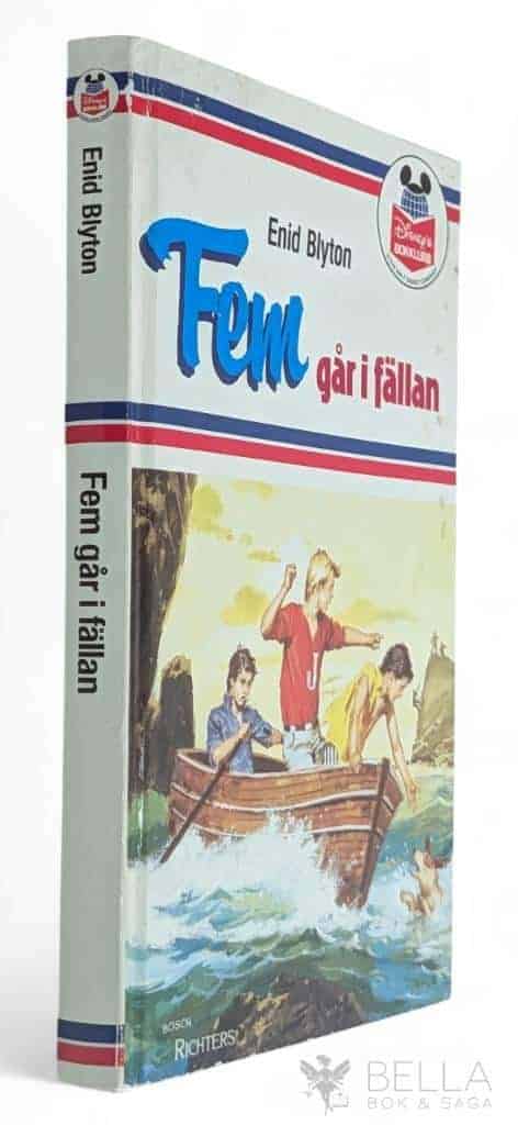 Blyton, Enid ; Lennerthson, Kerstin : Fem går i fällan