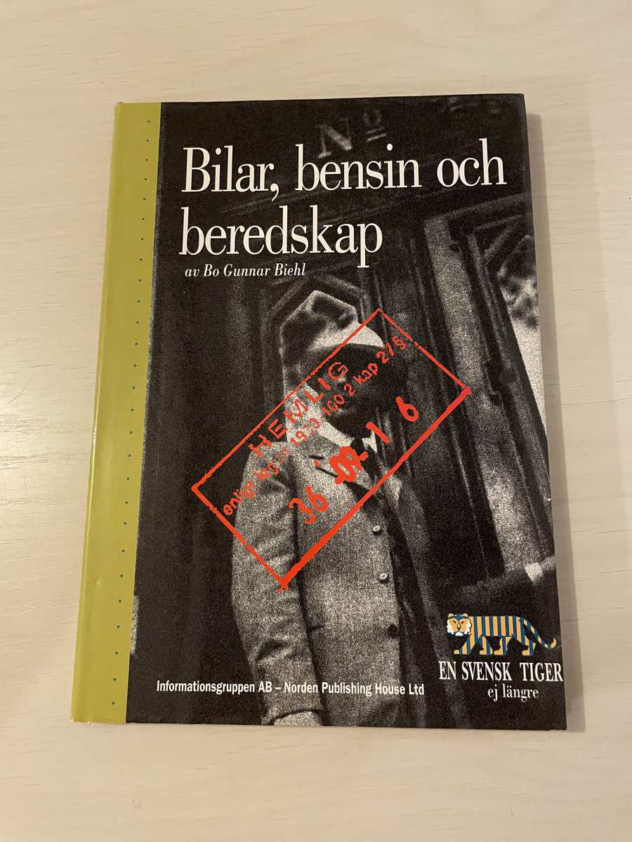 Bo Gunnar Biehl : Bilar, bensin och beredskap