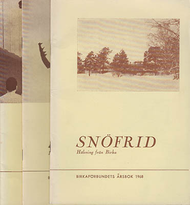 Bo Nordlund : Snöfrid. Hälsning från Birka