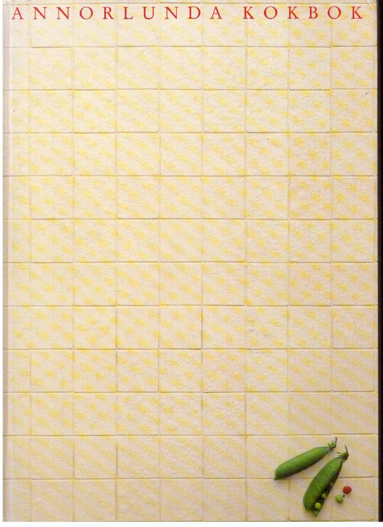 Bo Rönnberg : Annorlunda kokbok