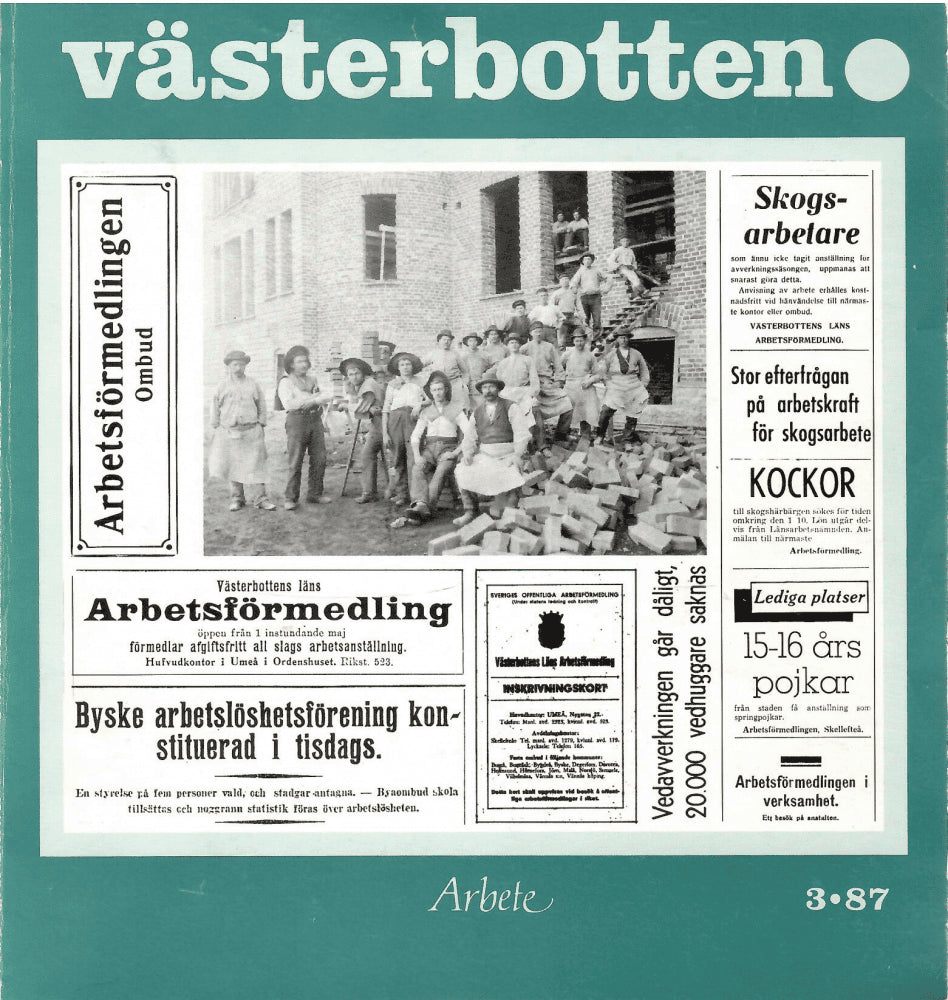 Bo Sundin : Västerbotten 3 1987 Tema