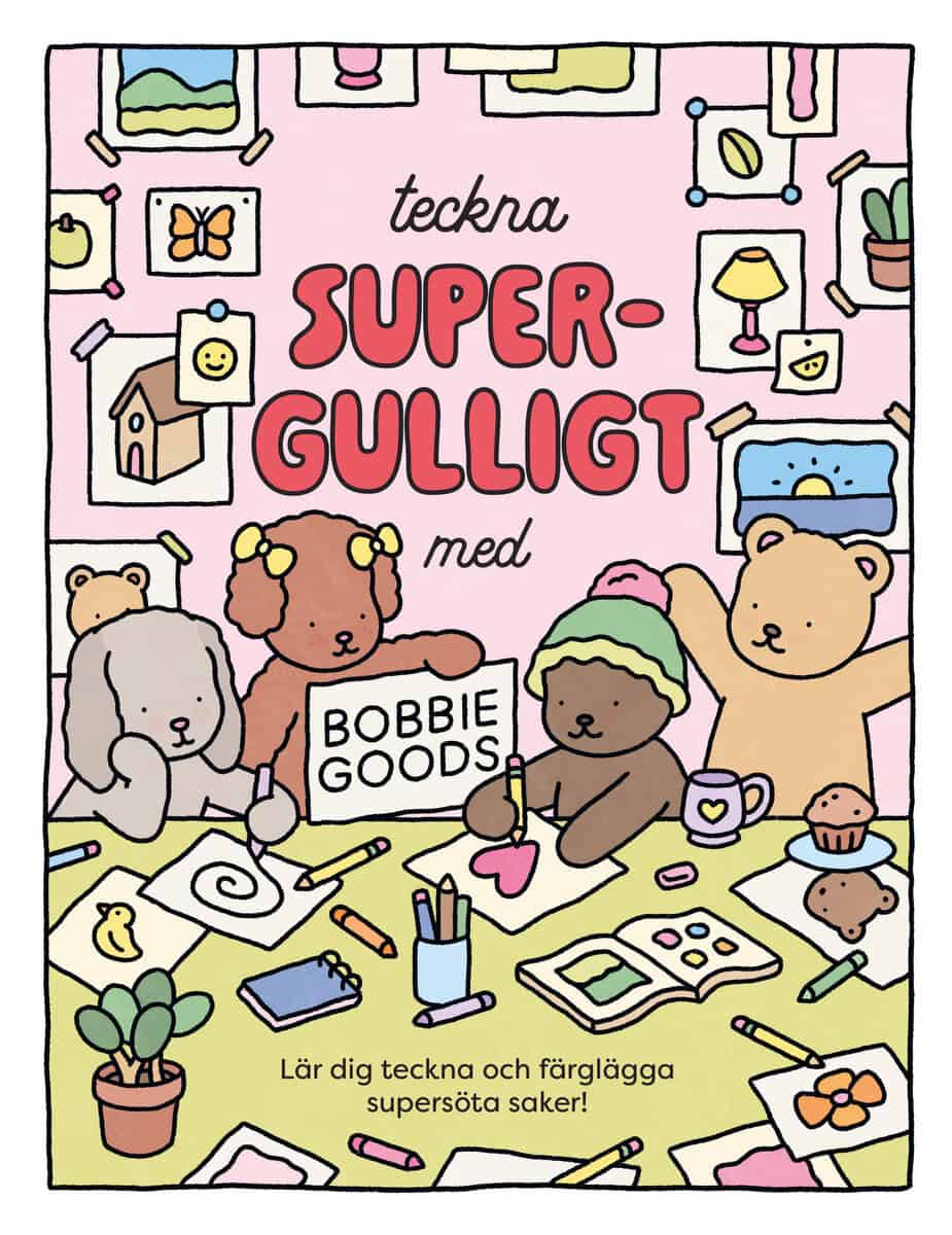 Bobbie Goods : Teckna supergulligt med Bobbie Goods. Lär dig teckna och färglägga supersöta saker