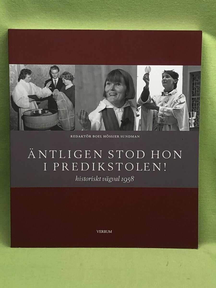 Boel Hössjer Sundman : Äntligen stod hon i predikstolen!