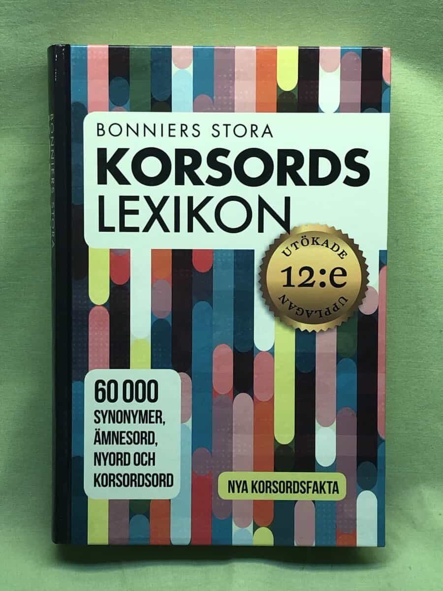 Bonniers Korsordslexikon [60.000 synonymer, ämnesord, nyord och korsordsord