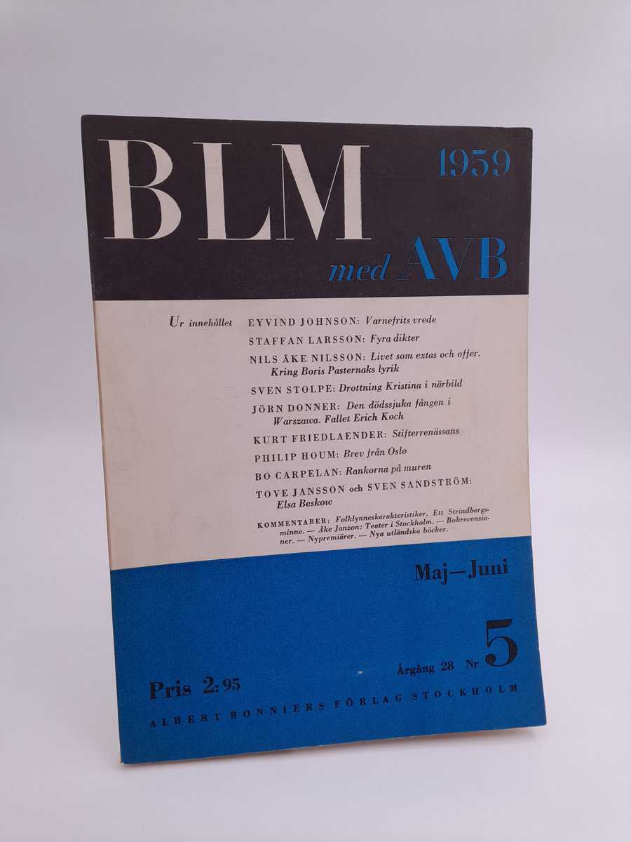 Bonniers litterära magasin : 1959/5