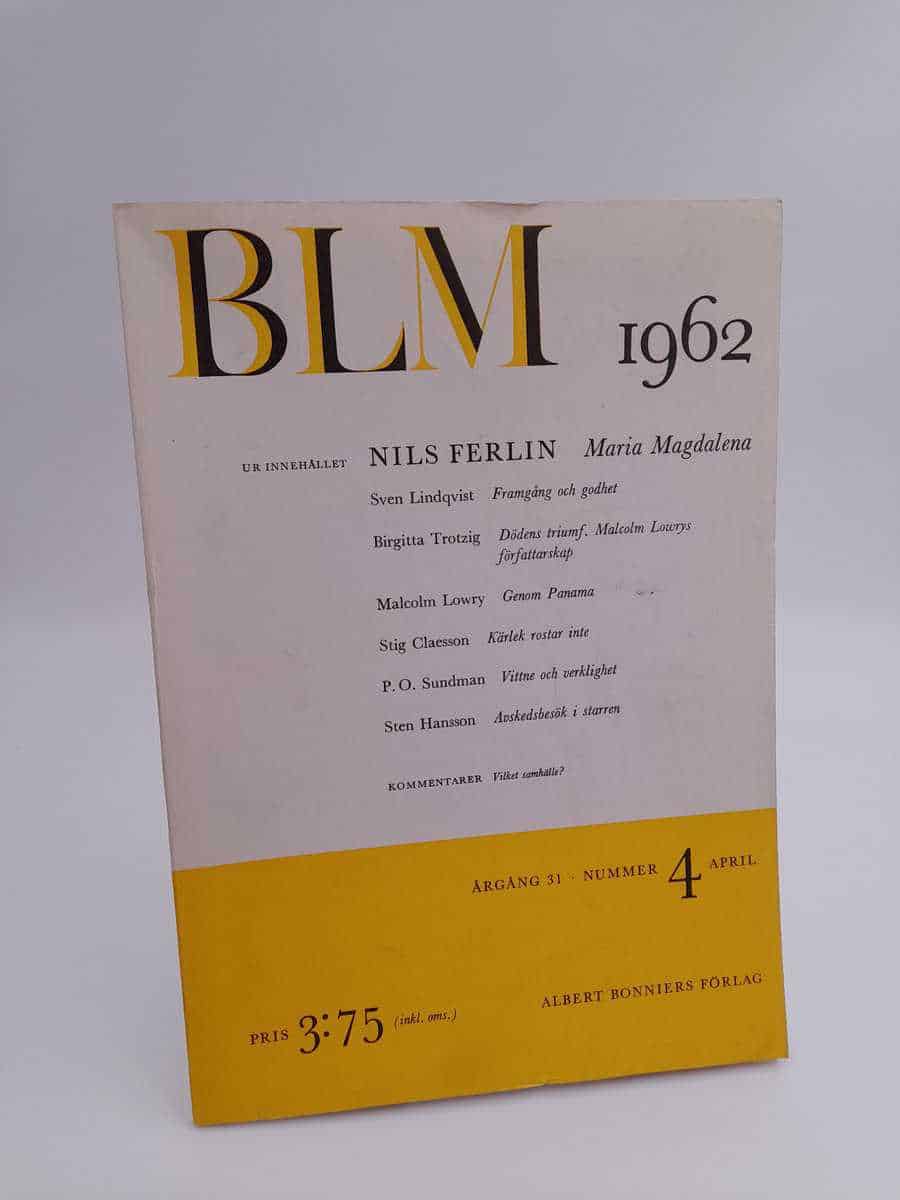Bonniers litterära magasin : 1962/4