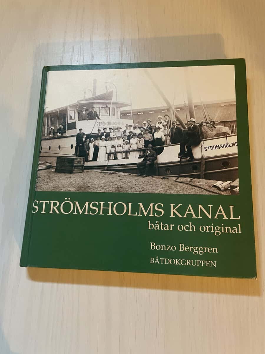 Bonzo Berggren : Strömsholms kanal båtar och original
