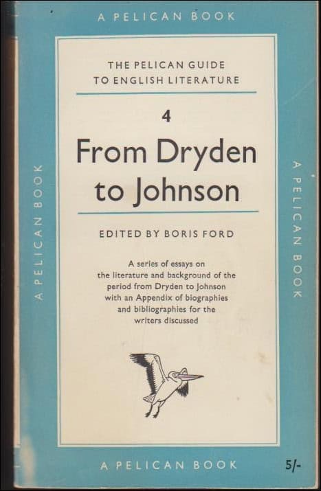 Boris Ford : The Pelican Guide to English Literature
