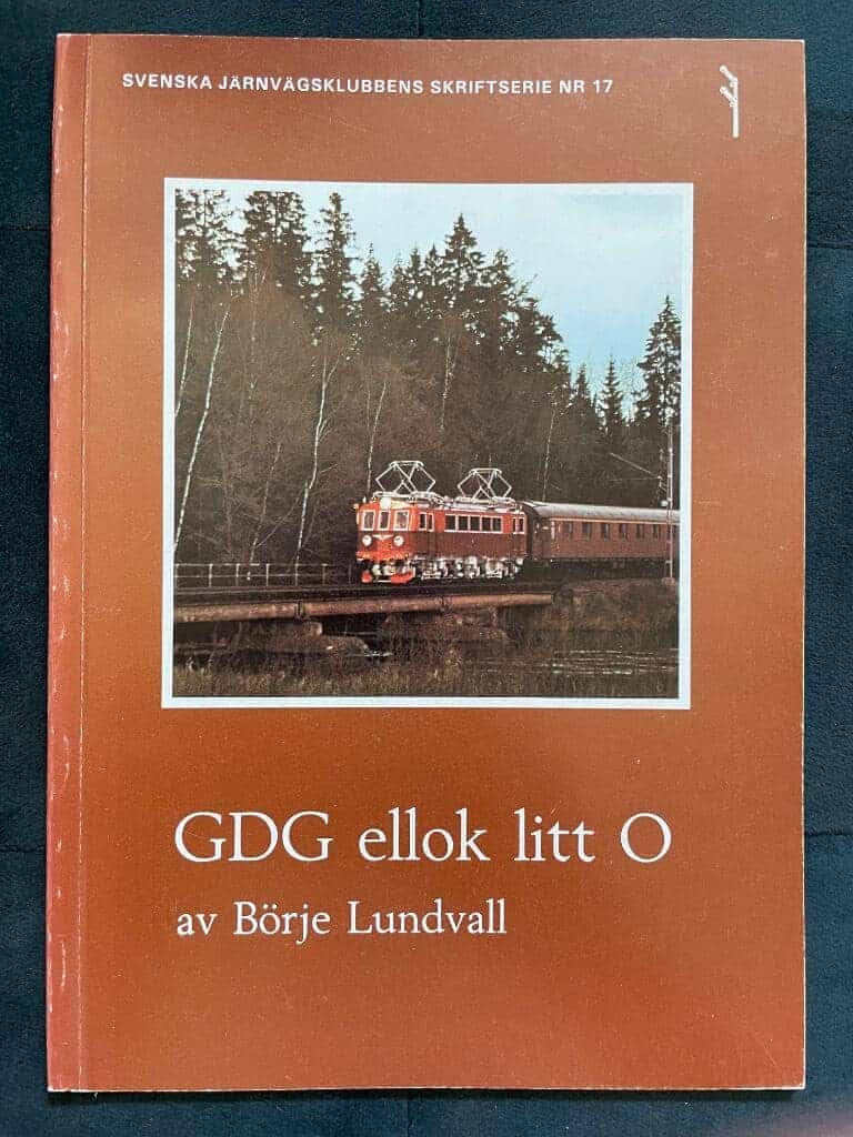 Börje Lundvall : GDG ellok litt O
