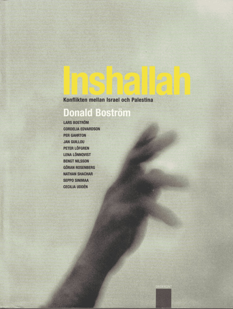 Boström, Donald (Redaktör ; Fotograf) : Inshallah