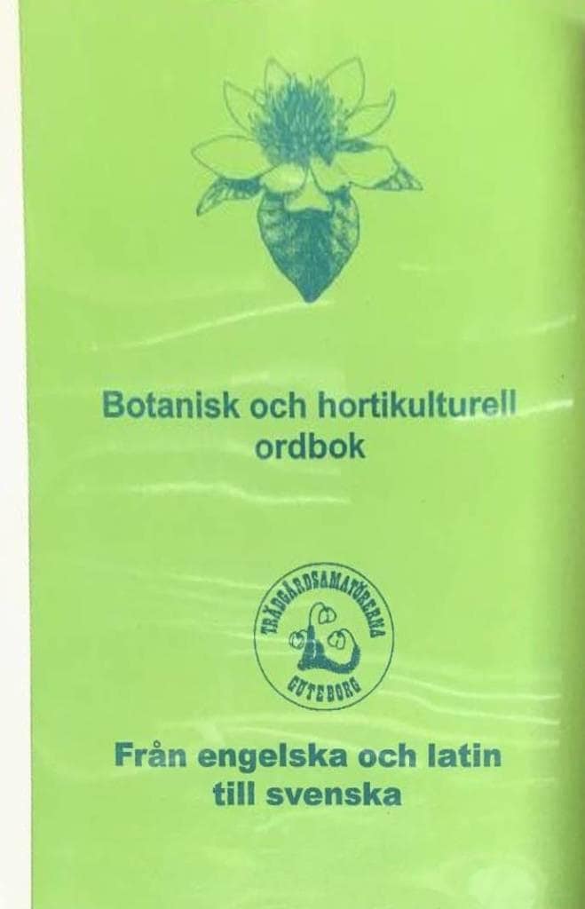 Botanisk och hortikulturell ordbok
