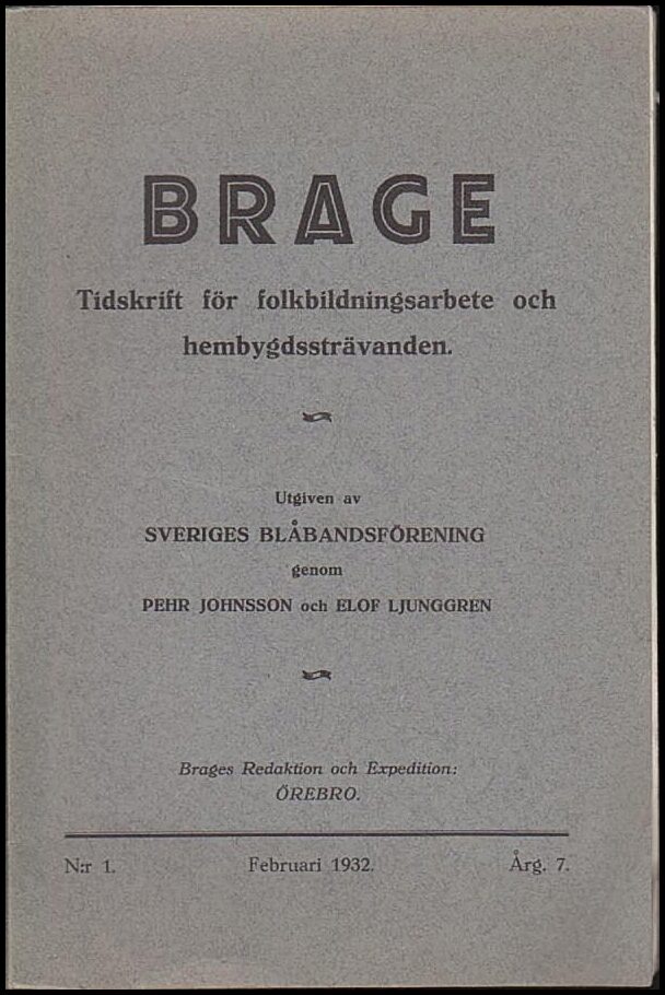 Brage : 1932 / 1