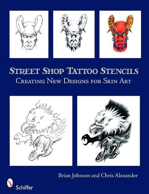 Brian Johnson : Street shop tattoo stencils - creating new designs for skin art