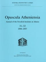 Brita Alroth : Opuscula Atheniensia