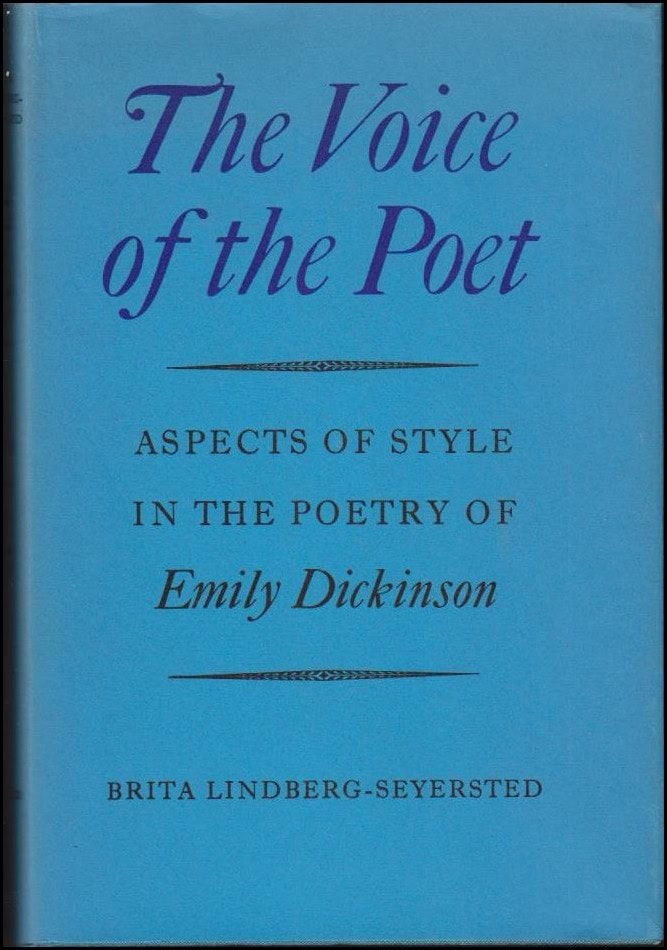 Brita Lindberg-Seyersted : The voice of the poet