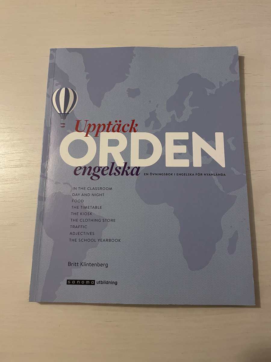 Britt Klintenberg : Upptäck orden - engelska