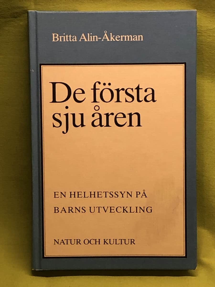 Britta Alin-Åkerman : De första sju åren