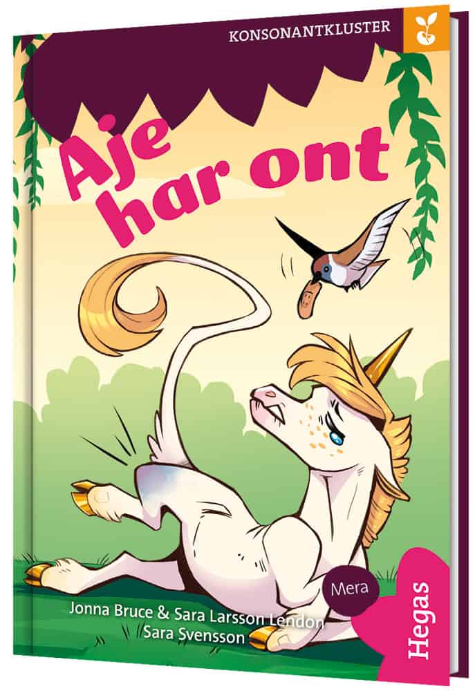 Bruce, Jonna ; Larsson Lendon, Sara : Grodden. Konsonantkluster – Aje har ont