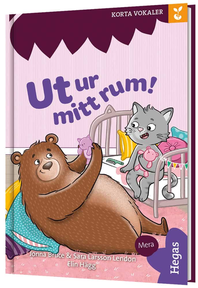Bruce, Jonna ; Larsson Lendon, Sara : Grodden. Korta vokaler – Ut ur mitt rum!