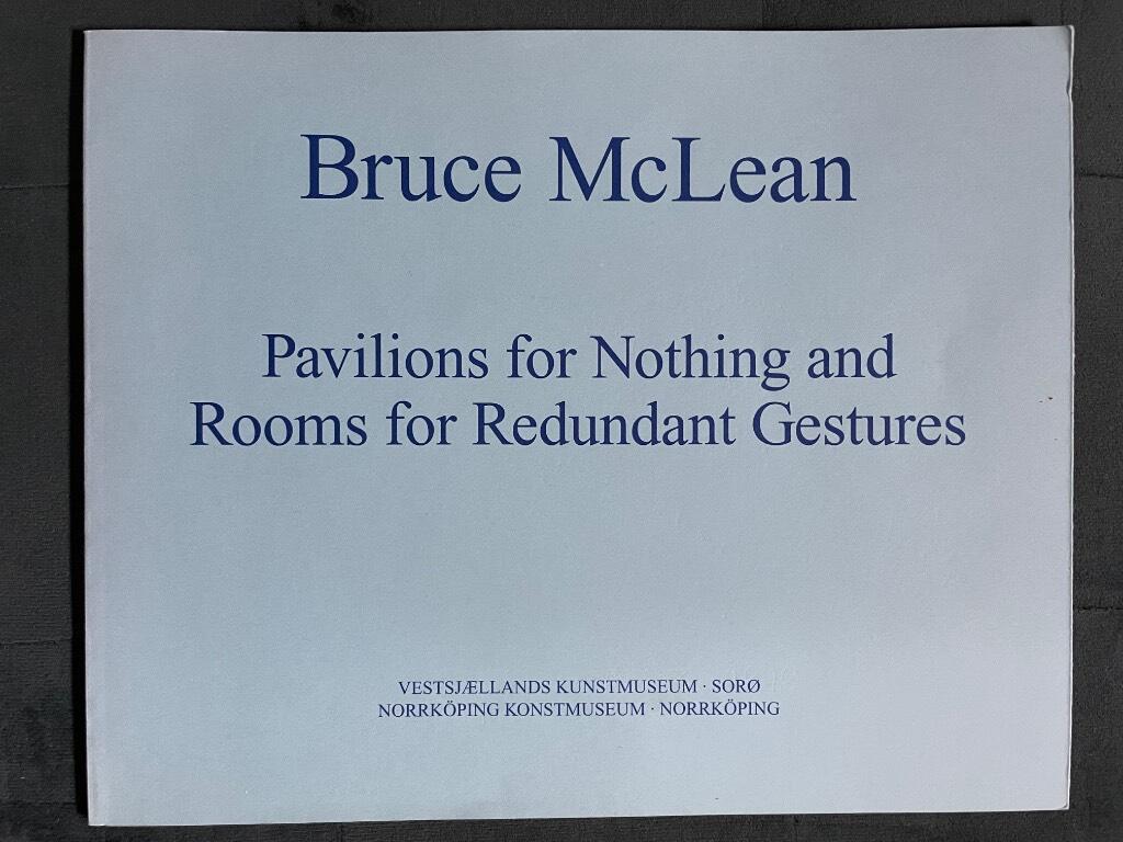 Bruce McLean : Bruce McLean