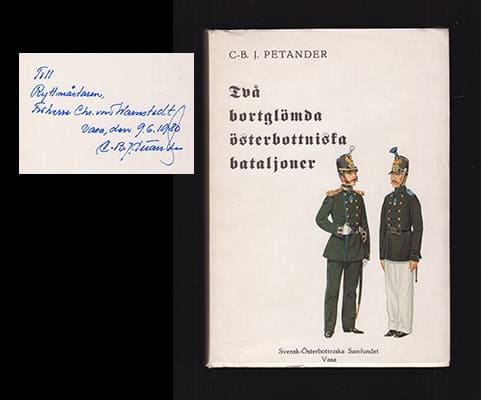 C-B. J. Petander : Två bortglömda österbottniska bataljoner