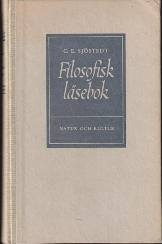 C. E. Sjöstedt : Filosofisk läsebok