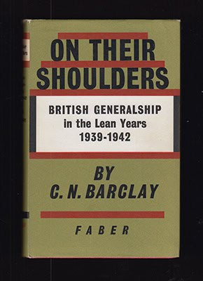 C. N. Barclay : On their shoulders
