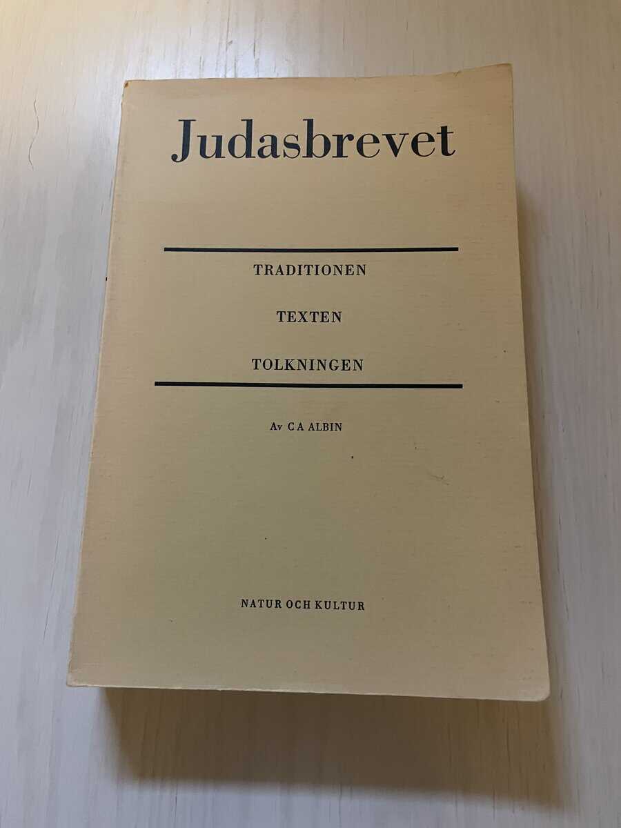 CA Albin : Judasbrevet - traditionen, texten, tolkningen