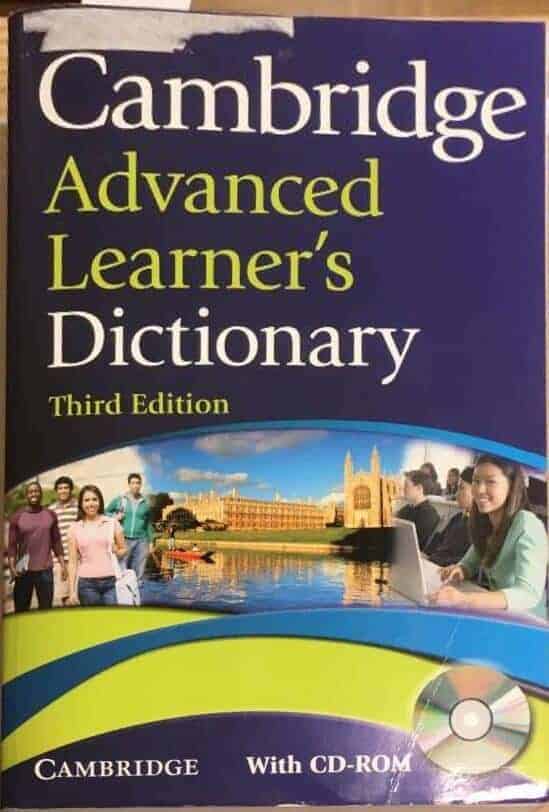 Cambridge advanced learners dictionary with cd-rom